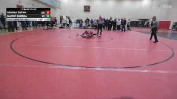 132 lbs Champ. Round 1 - Matteo Brienza, Revere vs Azariah Gervin, Cincinnati LaSalle