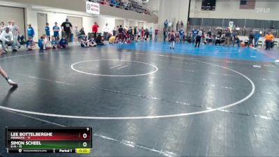 75 lbs Semis & 1st Wrestleback (8 Team) - Simon Scheel, K-M vs Lee Bottelberghe, Minneota