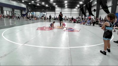 24 kg 7th Place - Quinn Supanik, Valkyrie Girls WC vs Sydney Spragale, PA West Pink