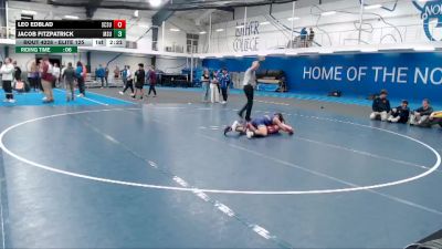 Elite 125 lbs 5th Place Match - Leo Edblad, St. Cloud State vs Jacob Fitzpatrick, Minnesota State
