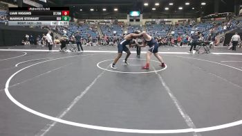 285 lbs Champ. Round 3 - Markus Stewart, Central Oklahoma vs Liam Higgins, St. Thomas University