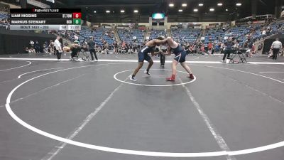 285 lbs Champ. Round 3 - Markus Stewart, Central Oklahoma vs Liam Higgins, St. Thomas University