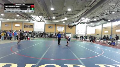 285 lbs Consi Of 8 #2 - Maximus Tonelli, Burrillville vs Benjamin Martel, Mt. Hope