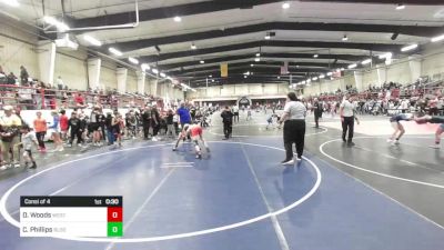 116 lbs Consi Of 4 - David Woods, Westside WC vs Christian Phillips, Bloomfield Youth Wrestling