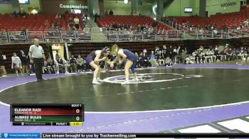 130 lbs Finals (2 Team) - Aubree Bules, Minden Girls vs Eleanor Radi, Manhattan HS