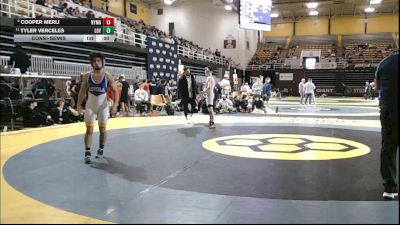 120 lbs Consolation - Cooper Merli, New York Military Academy vs Tyler Verceles, Loyola Blakefield