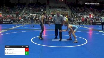 110 lbs Prelims - Ritson Meyer, Elgin Grapplers vs Cooper Driscoll, Westshore WC