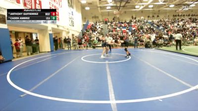 Boys 157 lbs Cons. Round 3 - Caden Ambriz, Leland Boys vs Anthony Guitierrez, Westmont Boys