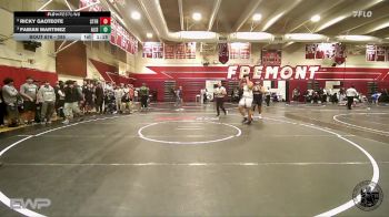 285 lbs Semifinal - Fabian Martinez, Alisal vs Ricky Gaoteote, St Francis