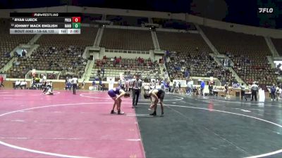 1A-4A 132 Champ. Round 2 - Ryan Lueck, Prattville Christian Academy vs Johnny Mack English, Ranburne