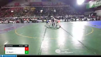 3A 145 lbs Quarterfinal - Marcus Regehr, Bonners Ferry vs Trace Nielsen, Buhl