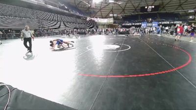 145 lbs Cons. Round 4 - Ruben Rios, Toppenish USA Wrestling Club vs Parker Merwin, Ferndale Force Wrestling Club