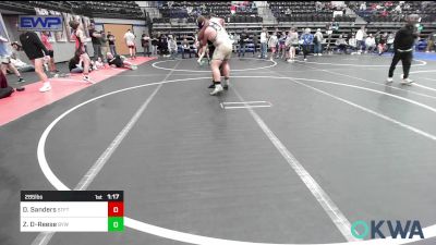 285 lbs Rr Rnd 5 - Donald Sanders, Standfast vs Zander Dickson-Reese, Bristow Youth Wrestling