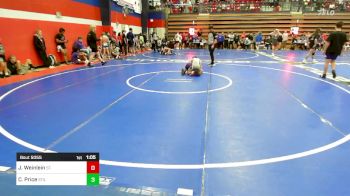 80 lbs Final - John Weinlein, St. Dominic School (TN) vs Cooper Price, Stilwell Public Schools