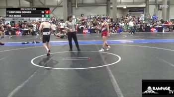 113 lbs Cons. Round 1 - Xzephren Donner, Russell WC vs Jax Reese, Sunflower Kids