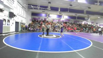 Boys 134 lbs Champ. Round 1 - Beckett Resner, Shasta Boys vs Zeke Schottel, Burney Boys