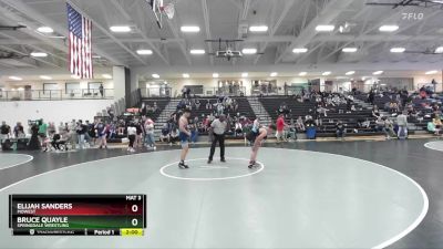 175 lbs Cons. Semi - Elijah Sanders, MoWest vs Bruce Quayle, Springdale Wrestling