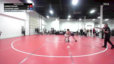 110 lbs Dominic Belaire, Louisiana vs Schaeffer Ashby, Utah