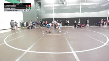 157 lbs Champ. Round 2 - Gunner Rakes, Oak Park vs Carter Keesee, Tuttle High School