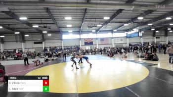 126 lbs Consi Of 16 #1 - Codey Zillmer, Fafo vs Levi Adair, East Valley WC