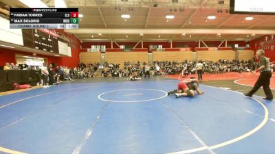 217 lbs Champ. Round 3 - Max Solorio, Windsor vs Fabian Torres, Clayton Valley