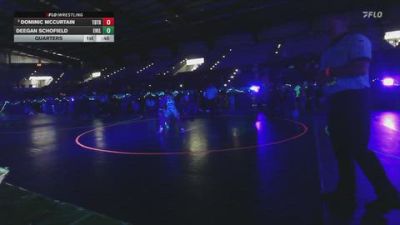 99 lbs Quarters - Dominic McCurtain, Top Of The Rock Wrestling vs Deegan Schofield, Evanston Elite