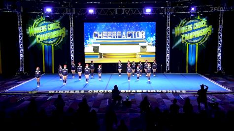 CheerFactor - DREAM [2025 Junior 1 Level B 2] 2025 Winners Choice Live at Foxwoods