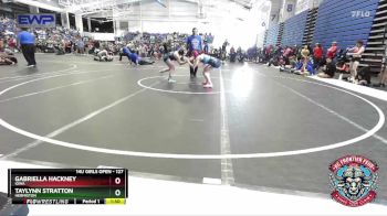 127 lbs Round 4 - Taylynn Stratton, Hermiston vs Gabriella Hackney, Iowa