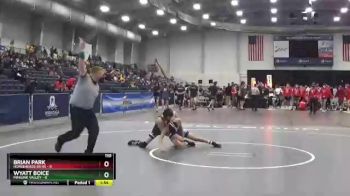 110 lbs Round 1 (3 Team) - Wyatt Boice, Minisink Valley vs Brian Park, Horseheads Sr HS