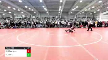 120 lbs Round Of 32 - Ryan O'Rourke, NH vs Ezra Jack, NC