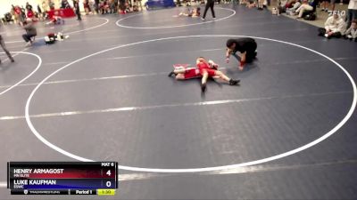 86 lbs Cons. Semi - Henry Armagost, MN Elite vs Luke Kaufman, ESWC