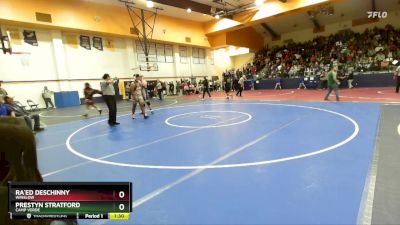 285 lbs Round 1 - Prestyn Stratford, Camp Verde vs Ra`ed Deschinny, Winslow