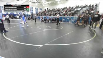 155 lbs Semifinal - Jaslyn Martinez, Alta Loma vs Jeslyn Ledezma, Arlington