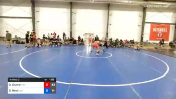 73 kg Prelims - Daulton Clymer, Lion's Den Wrestling Club vs Dylan Reed, Easton Gold Medal