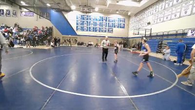 92 lbs Cons. Round 3 - Quentin Bingham, TUG vs Cole Jenkins, Grantsville Wrestling Club