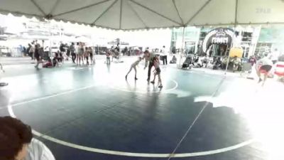 54 lbs Consi Of 8 #2 - Dario Fadaiian, Rancho Bernardo WC vs Melody Weldon, Yucca Valley Wrestling