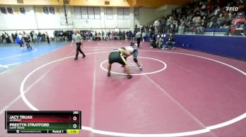 285 lbs Round 5 - Prestyn Stratford, Camp Verde vs Jacy Truax, Alchesay