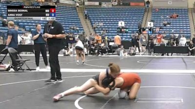 138 lbs Quarterfinal - Brissa Bernal, Murray State vs Anna Vogt, Oklahoma City University