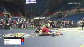 220 lbs Round Of 32 - Wyatt Miles, Wisconsin vs Barrett Muller, Iowa