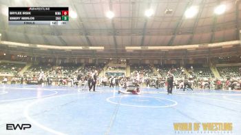110 lbs Final - BryLee Irsik, Nebraska Wrestling Academy vs Emery Merlos, Savage House Wrestling Club
