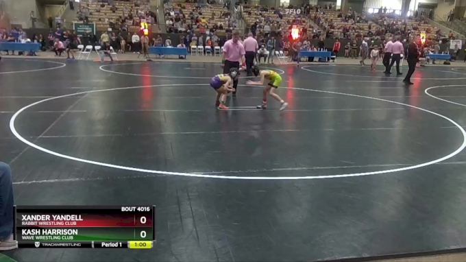 65 lbs Quarterfinal - Kash Harrison, Wave Wrestling Club vs Xander ...