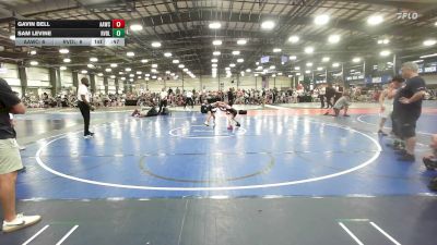 65 lbs Round Of 16 - Gavin Bell, All American Wrestling Club Blue - EL vs Sam Levine, Revival Jokers - EL