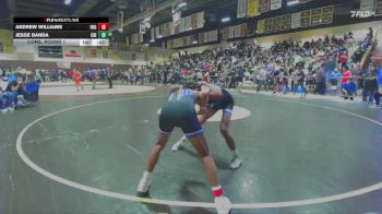 132 lbs Cons. Round 1 - Andrew Williams, Frontier vs Jesse Banda, Chino