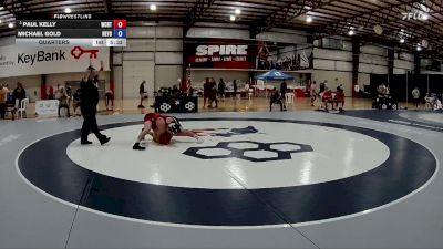 72 kg Quarters - Paul Kelly, West Coast Regional Training Center vs Michael Gold, New York