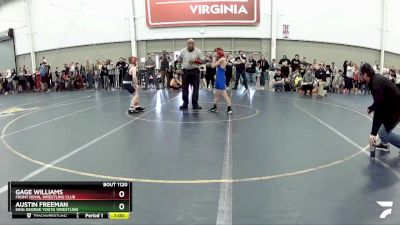 84 lbs Quarterfinal - Gage Williams, Front Royal Wrestling Club vs Austin Freeman, King George Youth Wrestling