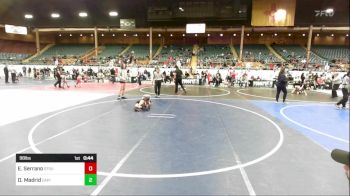 98 lbs Consolation - Easten Serrano, Stout Wrestling Academy vs Deacon Madrid, Capital City Jr Wrestling