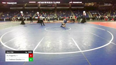 113 lbs Round Of 16 - Aiden Fogarty, Whittier vs Jaron Todisco Coulon, Bow