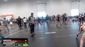 90 lbs Cons. Semi - Lane Smith, White Knoll Youth Wrestling vs Braylee Mcneely, Red Devil Wrestling