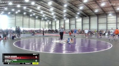 106 lbs Finals (8 Team) - Julie Tice, Midwest Assasins Blue vs Cora Stewart, Girls With Grit Blue