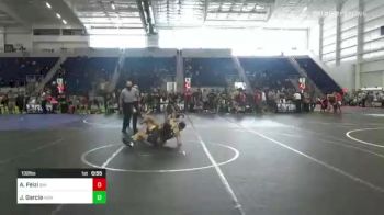 132 lbs Consi Of 16 #2 - Atridad Feizi, Bay Area Dragons vs Jayden Garcia, New Mexico Bad Boyz